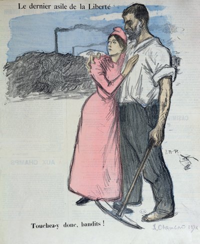 Marianne with a Worker, Illustration from 